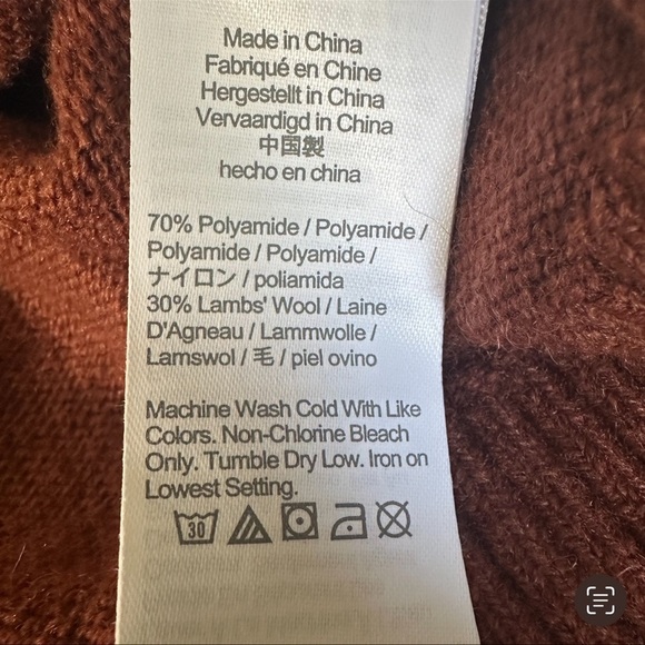 NWT J. CREW FACTORY WOOL BLEND CREW NECK SWEATER SIZE LARGE - Picture 12 of 12